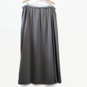 Eileen Fisher Gray Maxi Skirt